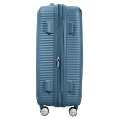 Чемодан American Tourister Soundbox 71.5/81 л сіро-синя Фото 5