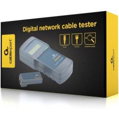 Тестер кабельный Cablexpert UTP, STP, коаксиал, измерение длины Фото 1