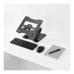 Подставка для ноутбука RTAKO RS-CP75D 3-Level ROTATING Black Фото 1