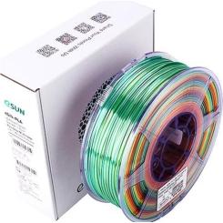 Пластик для 3D-принтера eSUN ePLA-Silk 1,75mm 1kg RAINBOW Фото 1
