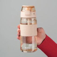 Бутылка для воды Kite K26, 600 мл, бежева Фото 5