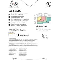 Колготы Siela Collant Classic 40 Den Nero - 2 Фото 1