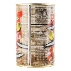 Овощная консервация Oscar foods Оливки фаршированные анчоусом 300 г Фото 2