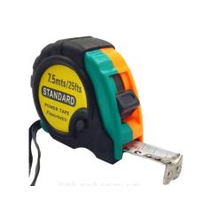 Рулетка Voltronic обрезиненная STANDART, 7,5м, Q48 Фото