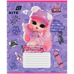 Тетрадь Kite LOL, 12 аркушів, коса лінія Фото 9