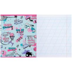 Тетрадь Kite LOL, 12 аркушів, коса лінія Фото 1