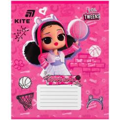 Тетрадь Kite LOL, 12 аркушів, коса лінія Фото 5
