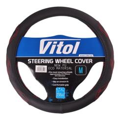 Чехол на руль VITOL M чорн Фото
