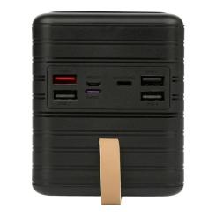 Батарея универсальная AURA NRG-P100 100000mAh 22.5W Black Фото 2