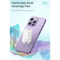 Зарядное устройство Baseus USB-C PD20W GaN blue Фото 7