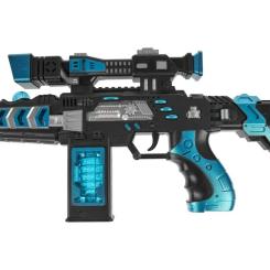 Игрушечное оружие ZIPP Toys Автомат світло-звуковий Зброя майбутнього Cиній Фото 6