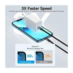 Зарядное устройство Vention 1xUSB-C PD20W QC4.0 white Фото 3