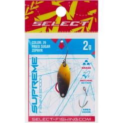Блесна Select Supreme 2.0g 27mm 29 Fried Sugar Zephyr Фото 1