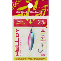 Блесна Select Welldy 2.5g 31mm 04 Fancy Silver Фото 1