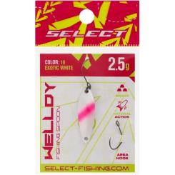 Блесна Select Welldy 2.5g 31mm 18 Exotic White Фото 1