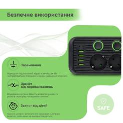 Сетевой фильтр питания XoKo XK-SP-5-2-1-BK Фото 10
