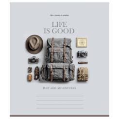 Тетрадь Школярик Life is good 36 листов линия Фото 2