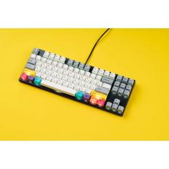 Клавиатура Varmilo APT87 CMYK C-TK Brown Wireless White Led UA Фото 2