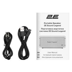 Акустическая система 2E SoundLegend Mini PowerBank IPX6 Brown Фото 9