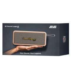 Акустическая система 2E SoundLegend Mini PowerBank IPX6 Brown Фото 10