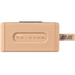 Акустическая система 2E SoundLegend Mini PowerBank IPX6 Brown Фото 2