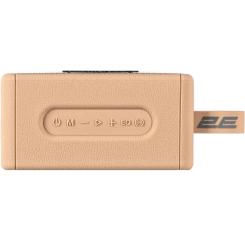 Акустическая система 2E SoundLegend Mini PowerBank IPX6 Brown Фото 3