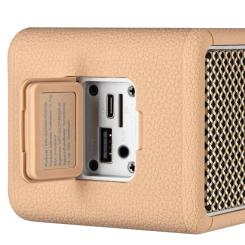 Акустическая система 2E SoundLegend Mini PowerBank IPX6 Brown Фото 8