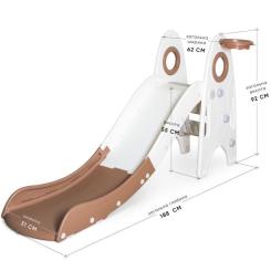 Горка Mealux Cosmo Lite White/Coffee Фото 1