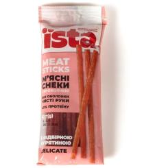 Мясные снеки ЇSTA Delicat сырокопченые 80 г Фото 2