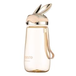 Бутылка для воды Ardesto Bunny 600мл, пластик, жовтий Фото 1