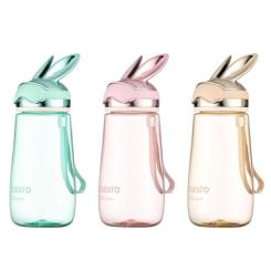 Бутылка для воды Ardesto Bunny 600мл, пластик, жовтий Фото 4