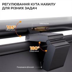 Настольная лампа OfficePro для монитора SL121B Фото 10