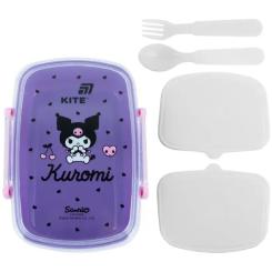Ланч-бокс детский Kite Kuromi з наповненням 750 мл Фото 4