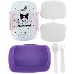 Ланч-бокс детский Kite Kuromi з наповненням 750 мл Фото 5