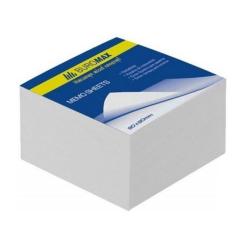 Бумага для заметок Buromax White 80х80х50мм, unglued Фото