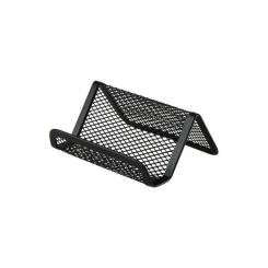 Подставка для визиток Buromax 95x80x45mm, metal, black Фото
