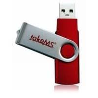 USB флеш накопитель TakeMS Mini Rubber red Фото