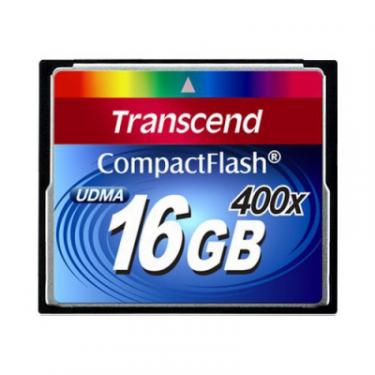 Карта памяти Transcend 16Gb Compact Flash 400x Фото