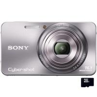 Цифровой фотоаппарат Sony Cybershot DSC-W570 silver Фото