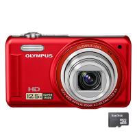 Цифровой фотоаппарат Olympus VR-320 red Фото