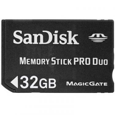 Карта памяти SanDisk 32Gb MS Pro Duo Фото