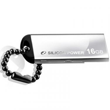 USB флеш накопитель Silicon Power 16Gb Touch 830 silver Фото