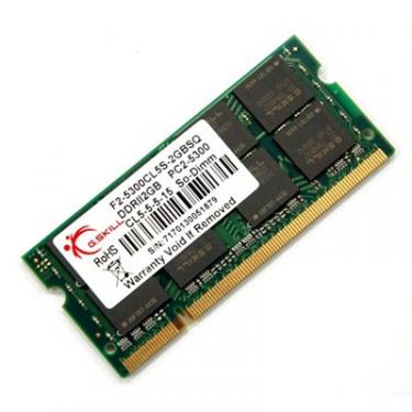 Модуль памяти для ноутбука G.Skill SoDIMM DDR2 2GB 667 MHz Фото
