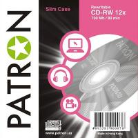 Диск CD Patron 700Mb 12x Slim Box 10шт Фото