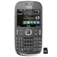 Мобильный телефон Nokia 302 (Asha) Dark Grey Фото