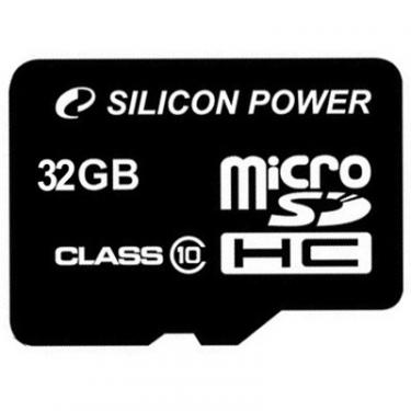 Карта памяти Silicon Power 32Gb microSDHC class 10 Фото