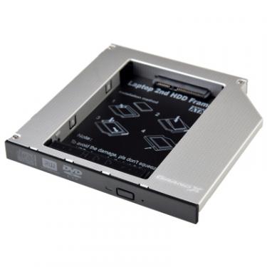Фрейм-переходник Grand-X HDD 2.5'' to notebook 12.7 mm ODD SATA/mSATA HDC-2 Фото