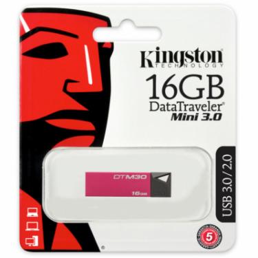 USB флеш накопитель Kingston 16Gb DataTraveler Mini 3.0 Фото 2
