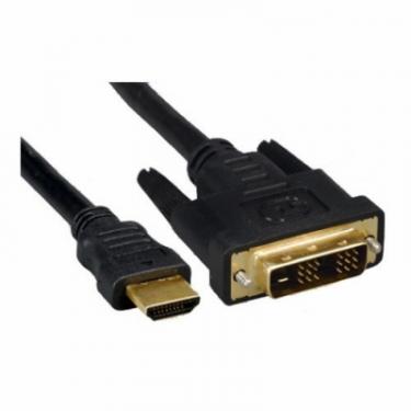 Кабель мультимедийный Cablexpert HDMI to DVI 18+1pin M, 10.0m Фото 1