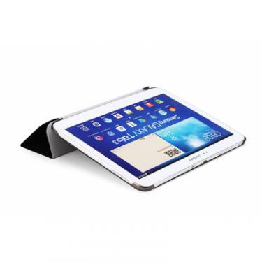 Чехол для планшета Rock Samsung Galaxy Tab3 10,1" new elegant series black Фото 1